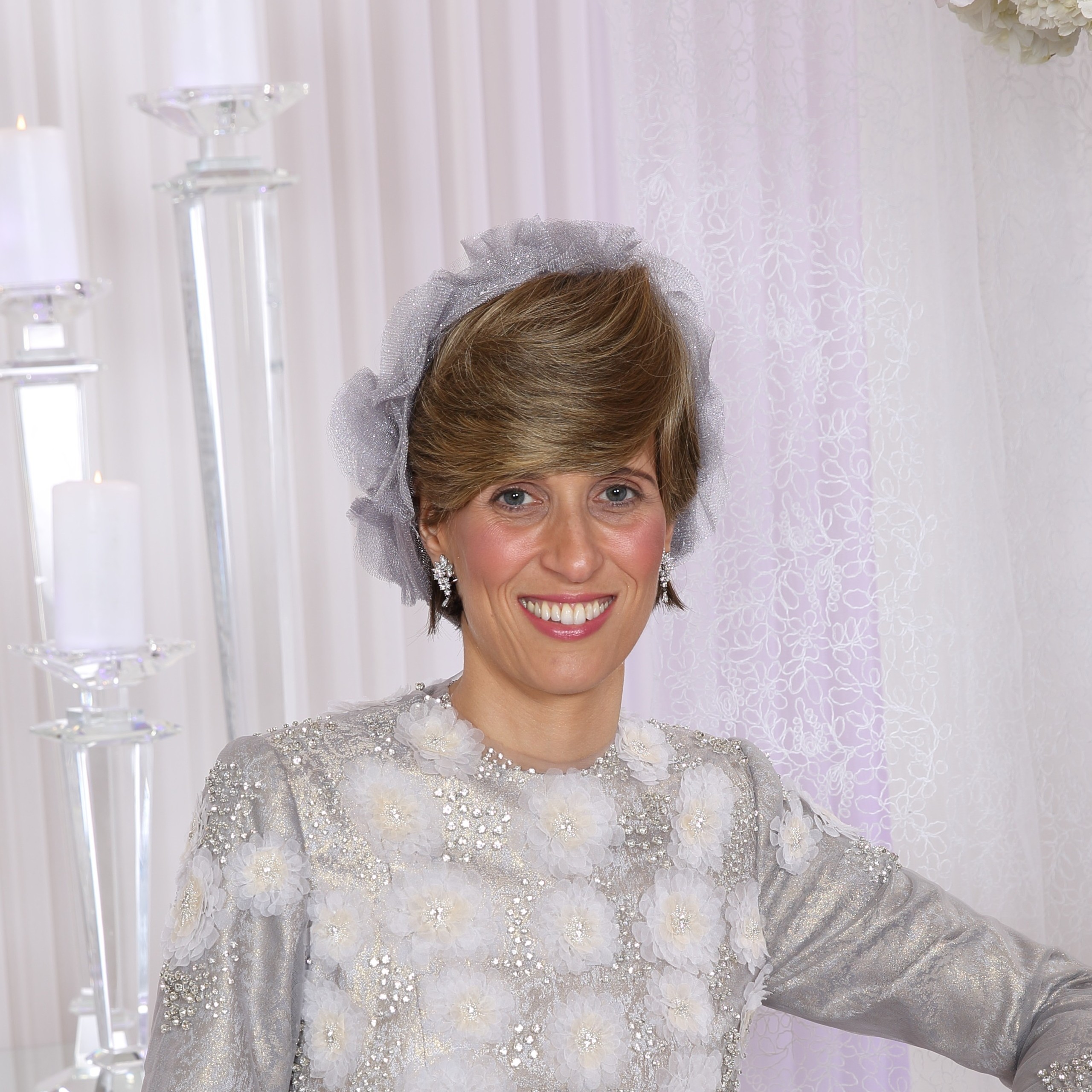 Ethel Teitelbaum, smiling warmly